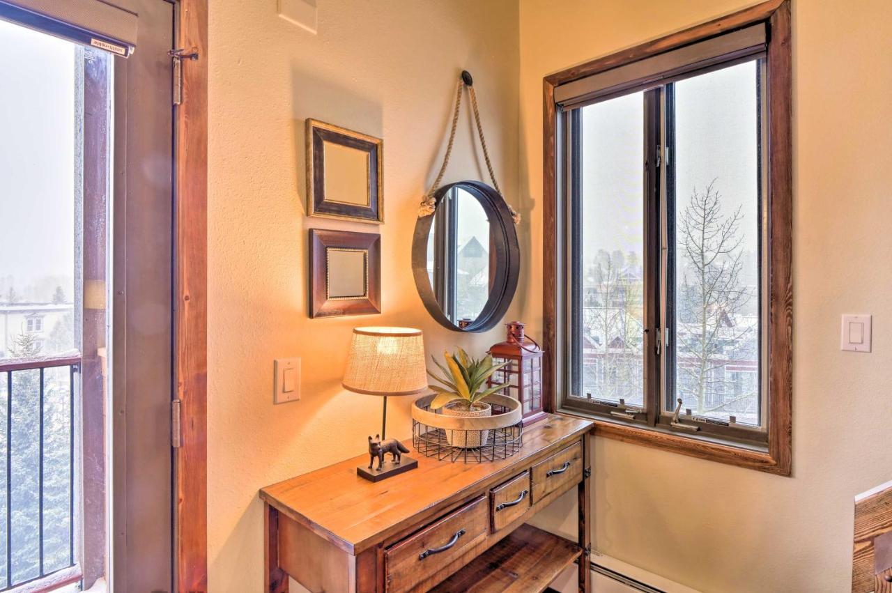 Cozy Breckenridge Condo At Base Of Peak 9! Luaran gambar