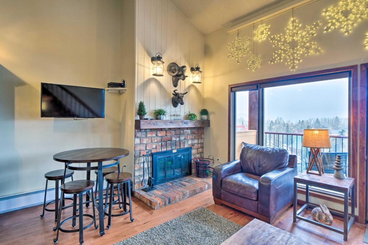 Cozy Breckenridge Condo At Base Of Peak 9! Luaran gambar